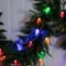 6ft. Pre-Lit Artificial Luxembourg Pine Christmas Garland with 35 Multicolored Traditional Bulb LED Lights